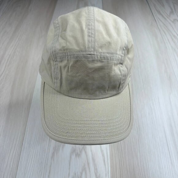 Fjallraven Mens Beige Solid Classic Outdoor Fitted Camping 5 Panel Hat Cap - Picture 1 of 7